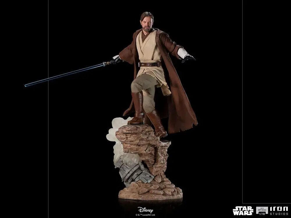 Kuju Star Wars Deluxe BDS 1/10 Obi-Wan Kenobi 28 cm цена и информация | Fännitooted mänguritele | hansapost.ee