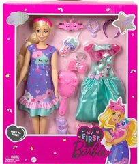 Mattel Barbie: Minu esimene Barbie (HMM66) hind ja info | Mänguasjad tüdrukutele | hansapost.ee