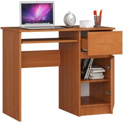 Письменный стол NORE Piksel, правый вариант, коричневый цена и информация | Компьютерные, письменные столы | hansapost.ee