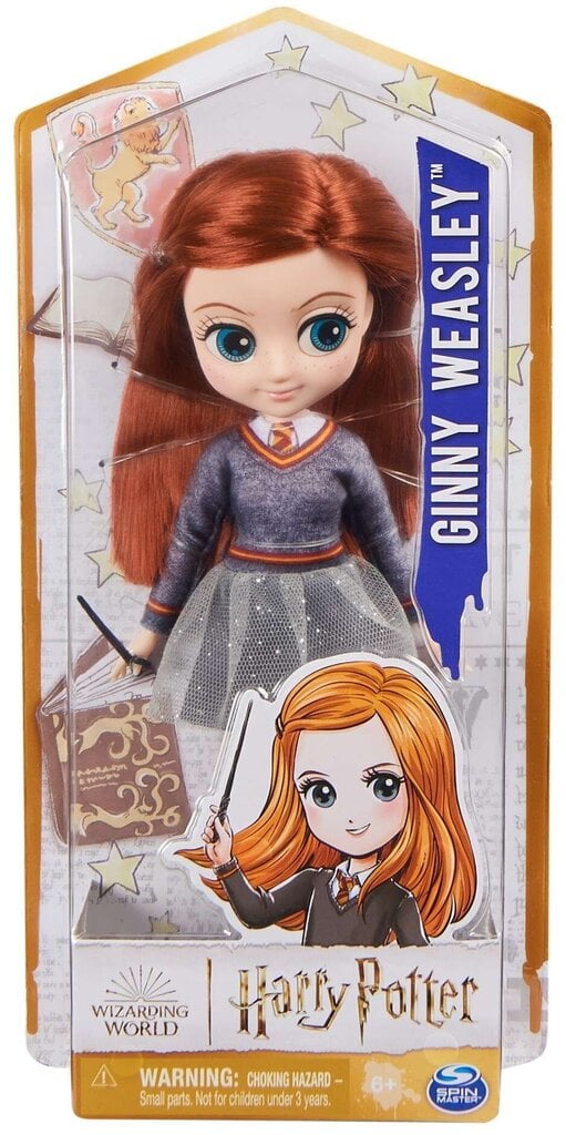 Nukk Harry Potteri Ginny Weasley koos pulgaga, 20 cm hind ja info | Mänguasjad tüdrukutele | hansapost.ee