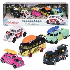 MAJORETTE Komplekt Volkswagen Beetle Cars 5 tk price and information | Mänguasjad poistele | hansapost.ee