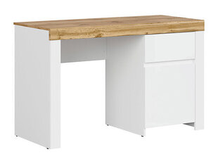 Письменный стол BRW Holten 1D1S, белый/коричневый цена и информация | Компьютерные, письменные столы | hansapost.ee