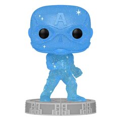 Vinüülfiguur Infinity Saga POP! Artist Series Captain America (Blue) 9 cm hind ja info | Fännitooted mänguritele | hansapost.ee