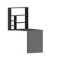 Kirjutuslaud Kalune Design 550 (II), 154,2 cm, hall hind ja info | Arvutilauad, kirjutuslauad | hansapost.ee