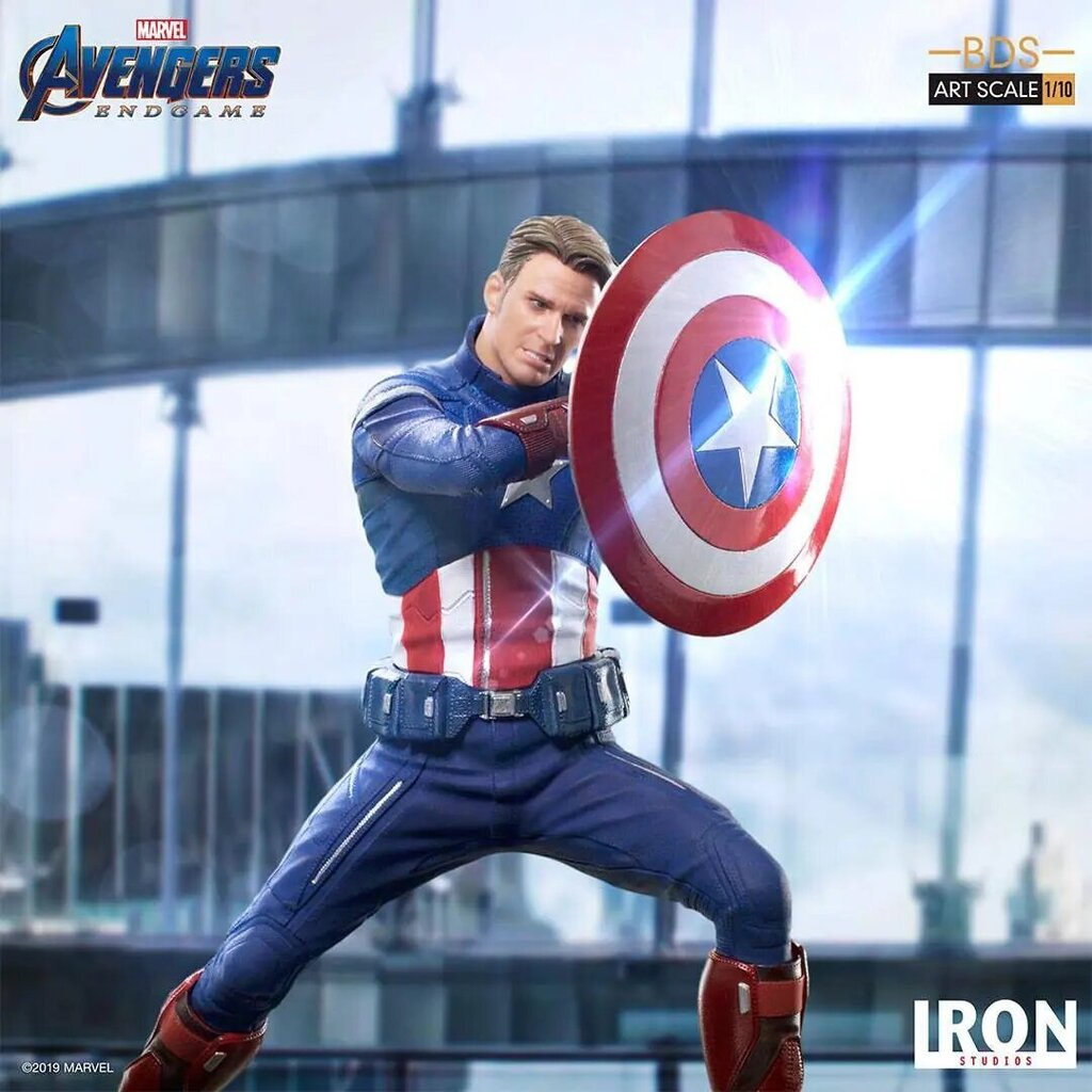 Avengers: Endgame BDS Art Scale Kujuke 1/10 Kapten Ameerika 2023 19 cm hind ja info | Sisustuselemendid | hansapost.ee