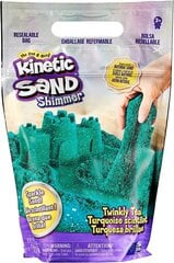 Kineetiline liiv Kinetic Sand türkiissinine säraga цена и информация | Принадлежности для рисования, лепки | hansapost.ee