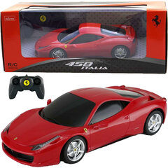 Радиоуправляемая машина Rastar Ferrari 458 Italia, красная цена и информация | Игрушки для мальчиков | hansapost.ee