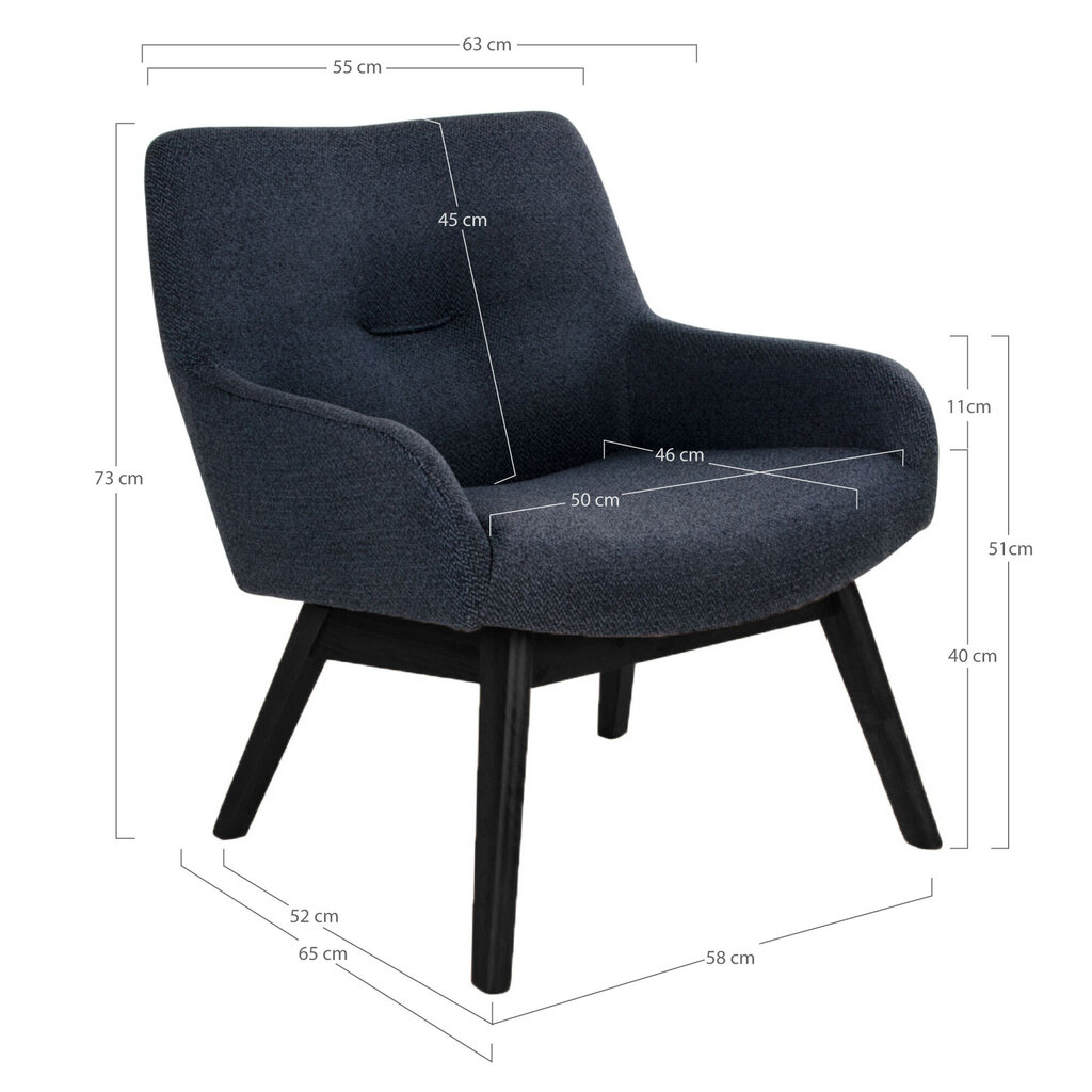 Tugitool London Lounge Chair цена и информация | Tugitoolid | hansapost.ee
