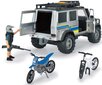 Komplekt Politsei auto valgus/helid + figuur ja mootorrattad цена и информация | Mänguasjad poistele | hansapost.ee