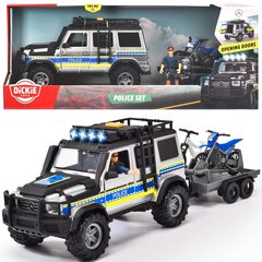 Komplekt Politsei auto valgus/helid + figuur ja mootorrattad hind ja info | Dickie Toys Lastekaubad ja beebikaubad | hansapost.ee