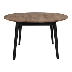 Обеденный стол, копченое промасленное дерево, диаметр 140 см. цена и информация | Кухонные и обеденные столы | hansapost.ee