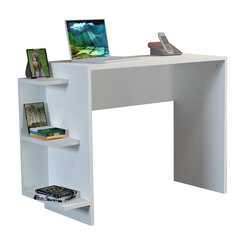 Письменный стол Kalune Design 731, 73,5 см, белый цена и информация | Компьютерные, письменные столы | hansapost.ee