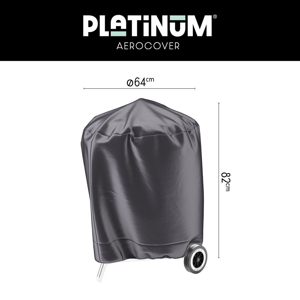 Grillkate Platinum AeroCover Ø57cm цена и информация | Grillitarvikud ja grillnõud | hansapost.ee