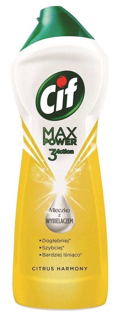 Cif Max Power Citrus Cleaner puhastusvahend, 1001 g hind ja info | Puhastusvahendid | hansapost.ee