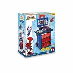 Töökoja komplekt Smoby Spiderman ja 45 tarvikut hind ja info | Arendavad laste mänguasjad | hansapost.ee