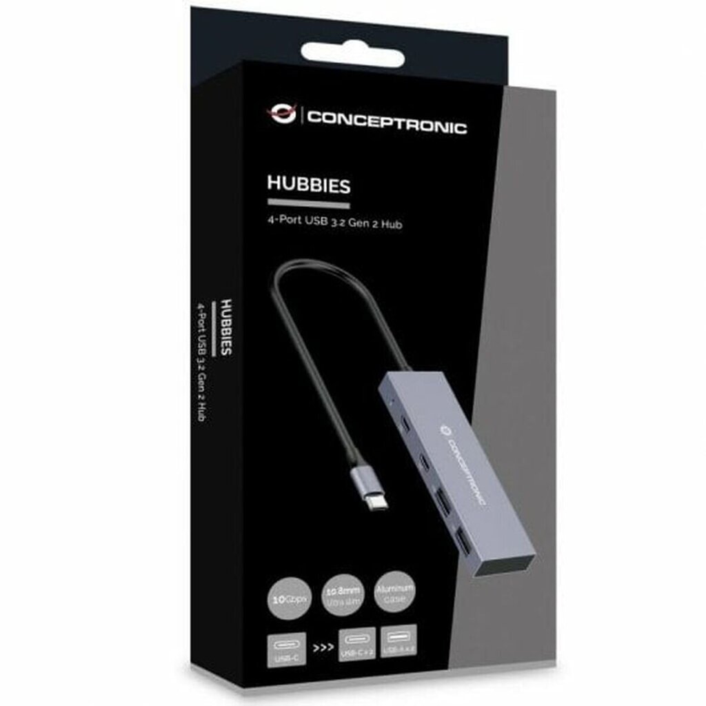 Conceptronic HUBBIES13G цена и информация | USB adapterid ja jagajad | hansapost.ee
