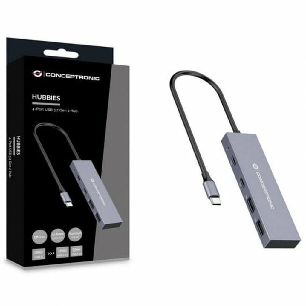Conceptronic HUBBIES13G hind ja info | USB adapterid ja jagajad | hansapost.ee