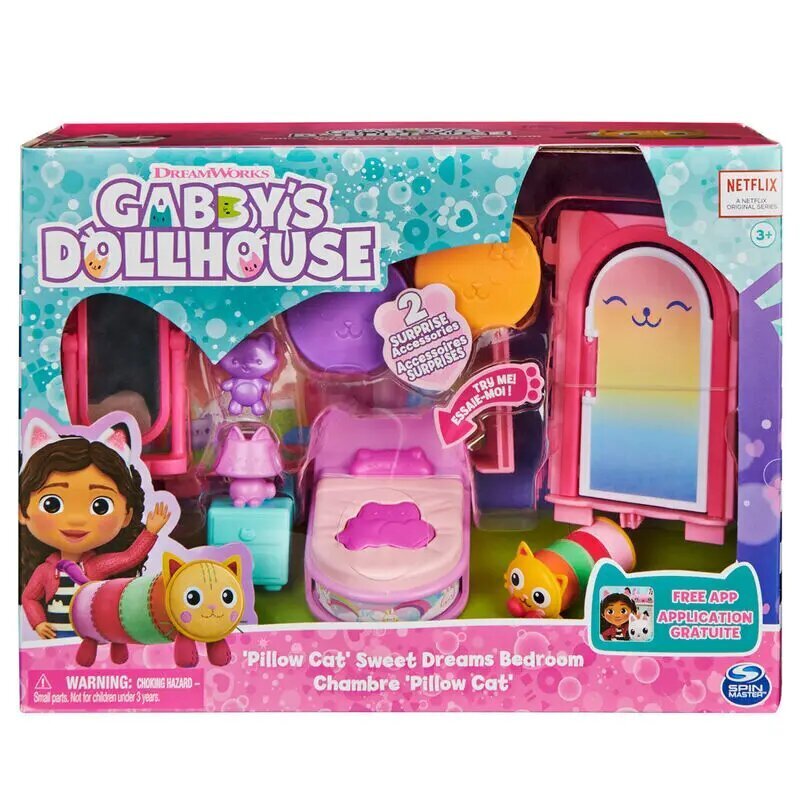 Padjakass Gabbys Dollhouse Sweet Dreams цена и информация | Mänguasjad tüdrukutele | hansapost.ee