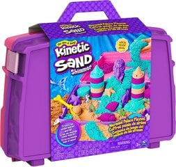 Kohvri komplekt Kinetic Sand Mermaid's Palace 3 värvi + tarvikud hind ja info | Mänguasjad tüdrukutele | hansapost.ee