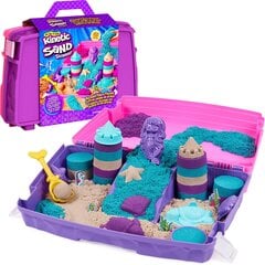 Kohvri komplekt Kinetic Sand Mermaid's Palace 3 värvi + tarvikud hind ja info | Mänguasjad tüdrukutele | hansapost.ee