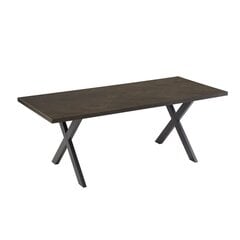 Söögilaud Rowan, 200x90xH75cm, kalasaba suitsutamm price and information | Kitchen tables, dining tables | hansapost.ee