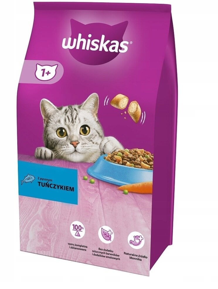 Whiskas tuunikalaga, 8.4 kg цена и информация | Kassi kuivtoit ja kassikrõbinad | hansapost.ee