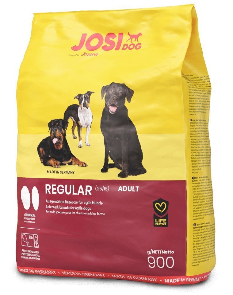 Josera JosiDog keskmist kasvu täiskasvanud koertele, 5x900 g цена и информация | Koerte kuivtoit ja krõbinad | hansapost.ee