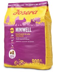 Josera Dog Miniwell väikest tõugu koertele, 5x900 g цена и информация | Сухой корм для собак | hansapost.ee