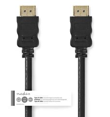 Kaabel nedis HDMI A pistik - HDMI A pistik, 4K@30Hz, 20m цена и информация | Кабели и провода | hansapost.ee