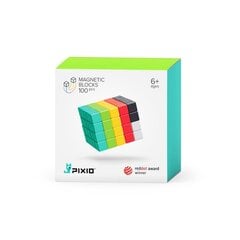 PIXIO 100, 6-цветные магнитные блоки и бесплатное программное обеспечение цена и информация | Конструкторы и кубики | hansapost.ee