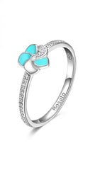 Очаровательное серебряное кольцо Rosato Flower Allegra RZAL005 цена и информация | Кольцо | hansapost.ee
