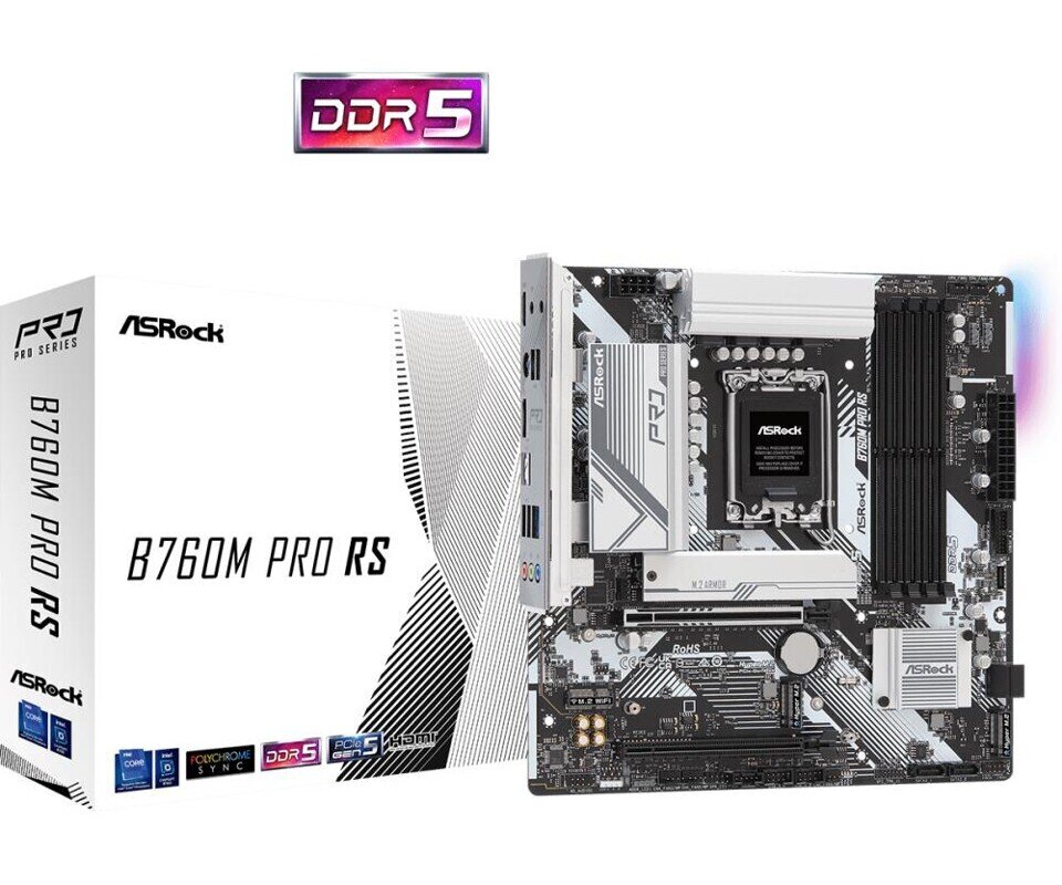 ASRock B760M Pro RS hind ja info | Emaplaadid | hansapost.ee