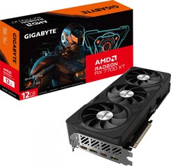 Gigabyte Radeon RX 7700 XT Gaming OC 12G (GV-R77XTGAMINGOC-12GD) hind ja info | Videokaardid | hansapost.ee