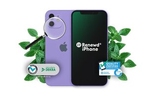 Renewd® Apple iPhone 12 128GB RND-P199128 Purple hind ja info | Telefonid | hansapost.ee