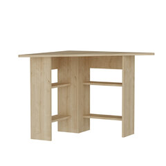 Письменный стол Kalune Design Corner, коричневый цена и информация | Компьютерные, письменные столы | hansapost.ee