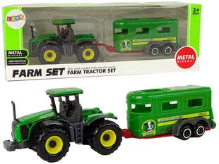 Haagisega traktor Lean Toys hind ja info | Mänguasjad poistele | hansapost.ee