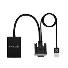ProLink-V2H VGA HDMI / USB-heli цена и информация | Promate Компьютерная техника | hansapost.ee
