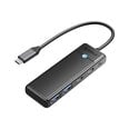 Адаптер-концентратор 4-в-1 Orico USB A3.0x2 + Type-C3.0x1 + PD100Wx1 