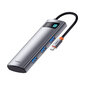 Baseus Gleam 7in1 hind ja info | USB adapterid ja jagajad | hansapost.ee