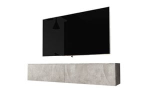 RTV столик Kane без подсветки, 30x140x33 см, серый цена и информация | Тумбы под телевизор | hansapost.ee
