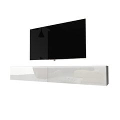 ТВ столик Kane 180 LED, белый цена и информация | Тумбы под телевизор | hansapost.ee