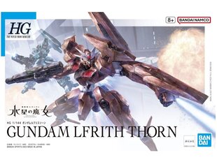 Bandai - HG The Witch from Mercury Gundam Lfrith Thorn, 1/144, 65097 цена и информация | Конструкторы и кубики | hansapost.ee