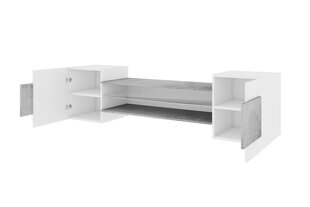 ТВ столик Gaelin LED, белый/серый цена и информация | Тумбы под телевизор | hansapost.ee