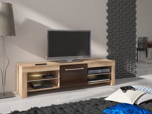 TV laud Flex, tamm/pruun hind ja info | Televiisori alused | hansapost.ee