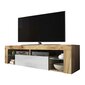 TV laud Hugo LED, pruun/valge hind ja info | Televiisori alused | hansapost.ee