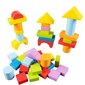 Puitklotside komplekt Kruzzel, 100 tk hind ja info | Arendavad laste mänguasjad | hansapost.ee