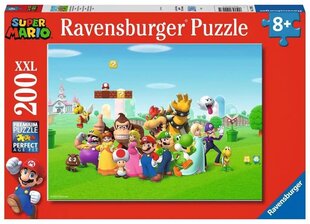 Pusle Ravensburger XXL Super Mario, 200 tk. hind ja info | Pusled lastele ja täiskasvanutele | hansapost.ee