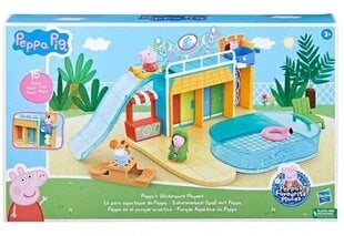 Любимые места Hasbro Peppa Peppa Peppa Peppa: игровой набор в аквапарке «Пеппас» (F6295) цена и информация | Игрушки для девочек | hansapost.ee