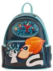Мини-рюкзак Loungefly Disney: невероятные моменты Pixar - синдром синдрома (WDBK2929) цена и информация | Школьные рюкзаки, спортивные сумки | hansapost.ee