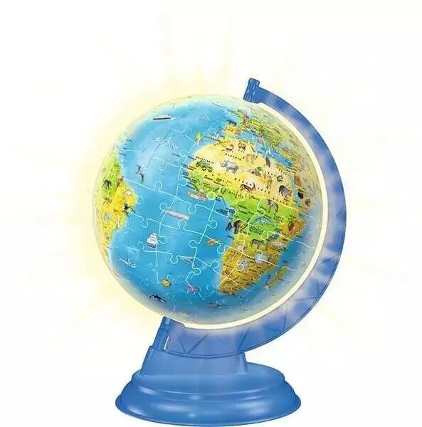 Pusle Ravensburger 3D Globe, 188 tk. hind ja info | Pusled lastele ja täiskasvanutele | hansapost.ee